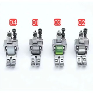 Chân vịt chống nhăn 3 BÁNH XE dùng cho máy 1 kim công nghiệp Jack, sirubar, juki,...