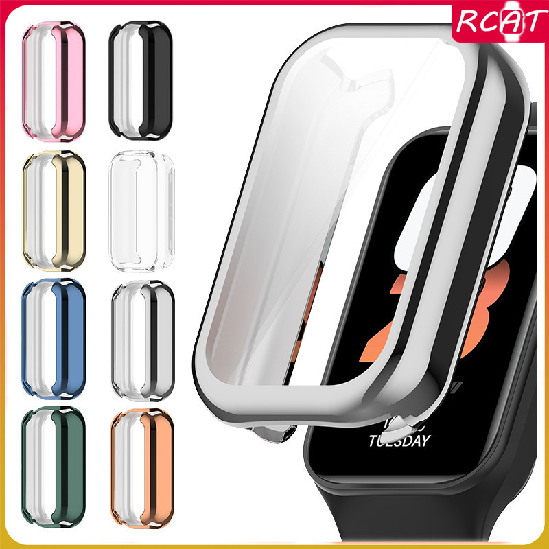 Tay áo bảo vệ TPU mềm for Xiaomi Mi Band 8 Active Bảo vệ màn hình đồng hồ thông minh for Redmi Band 