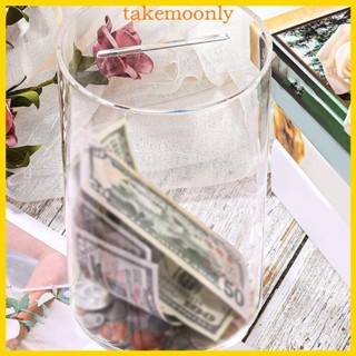 Tak Thanh Lịch Trong Suốt Hộp Đựng Tiền Acrylic Heo Đất Thích Hợp Cho Trang Trí Nhà Tiết Kiệm Khuyến Mãi Thanh Thiếu Niên Hộp Tiền Mặt