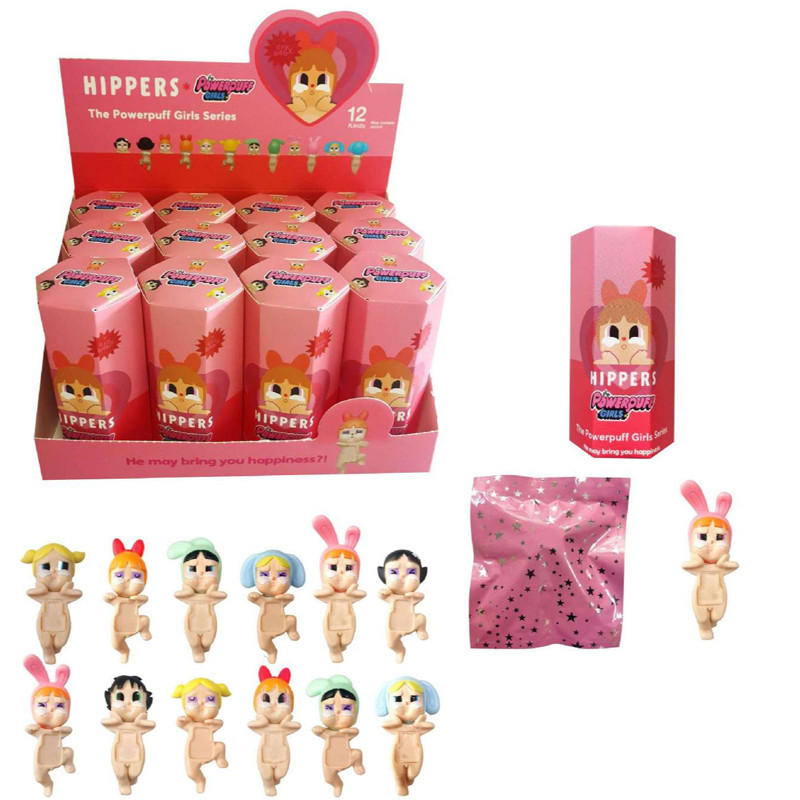 Crybaby Powerpuff Hippers The Powerpuff Girls Crybaby Hipper Series Mini Hình Trang Trí Điện Thoại