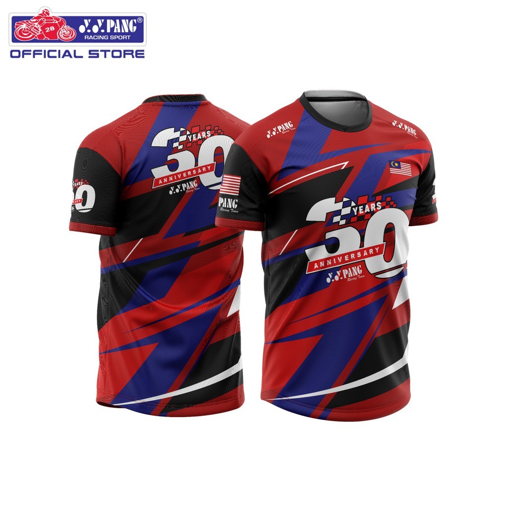 Áo thun kỷ niệm Yypang Racing Team - Áo jersey chất liệu microfiber cao cấp