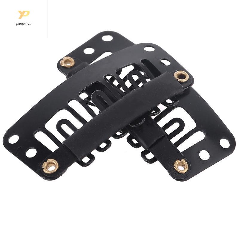 Ppy 10 Chiếc 32 Mm Hình Chữ U Kẹp Tóc Kim Loại Cho Phần Mở Rộng Tóc Sợi Ngang Kẹp Tóc Giả