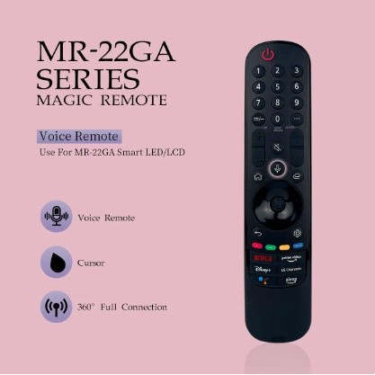 UsedAN-MR22GA AKB76039902 Bộ điều khiển từ xa TV ma thuật thay thế có Mic để sử dụng cho LG TV OLED6