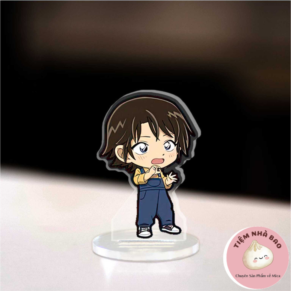 Mô hình Mini Conan Standee Chibi phim truyện hoạt hình thám tử lừng danh Conan Kaito Kid  - Bánh bao
