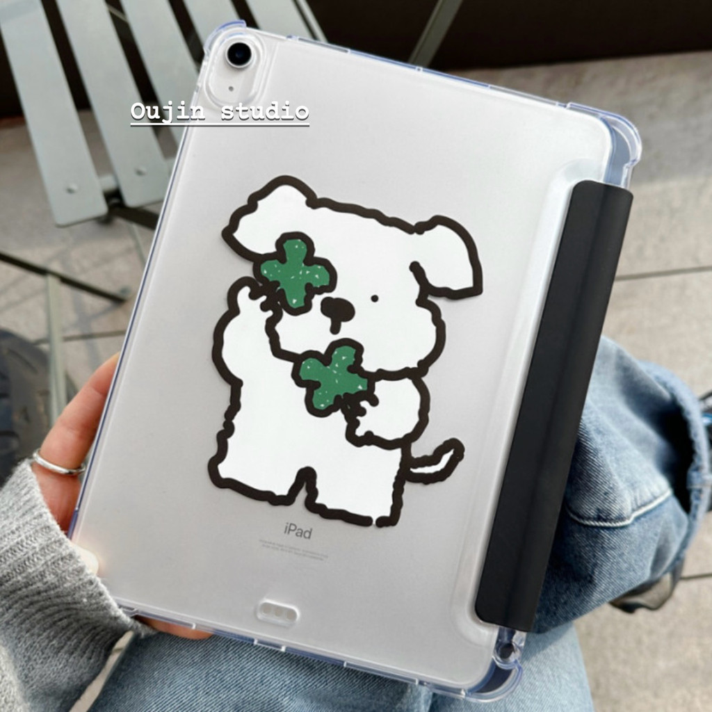 Phong cách Hàn Quốc ins Style Niche Design Feel Small Fresh Four-leaf Clover Dòng dễ thương Thích hợ