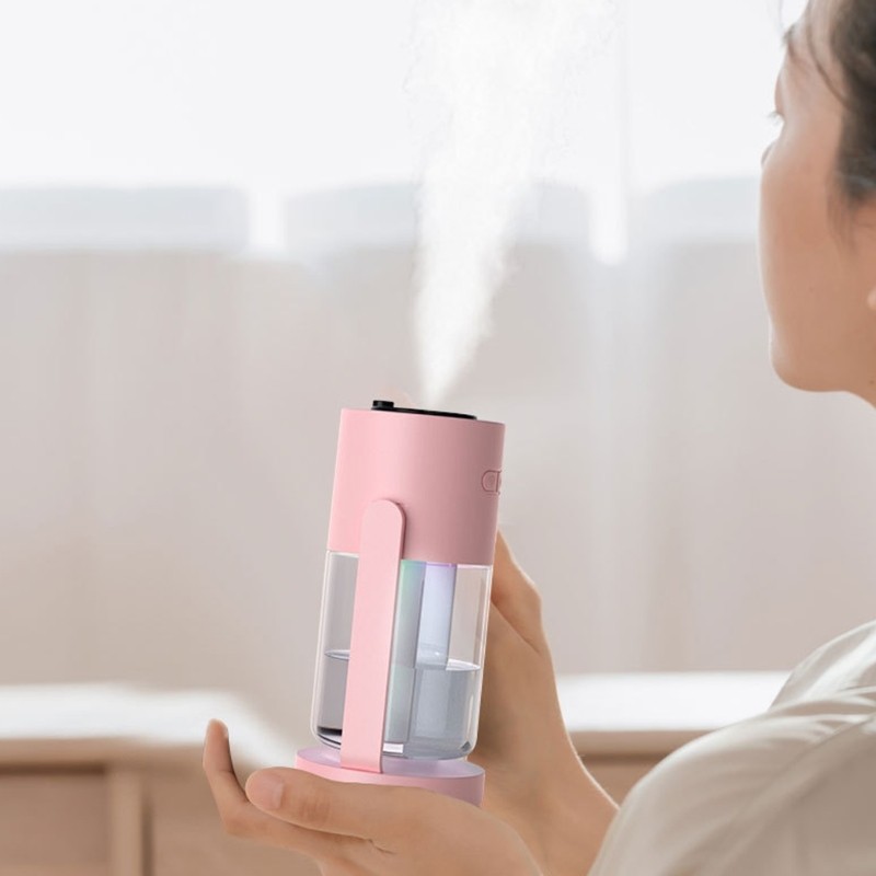 PCF * Máy tạo độ ẩm nhỏ nâng cao chất lượng không khí với cài đặt ánh sáng đầy màu sắc cho người lớn