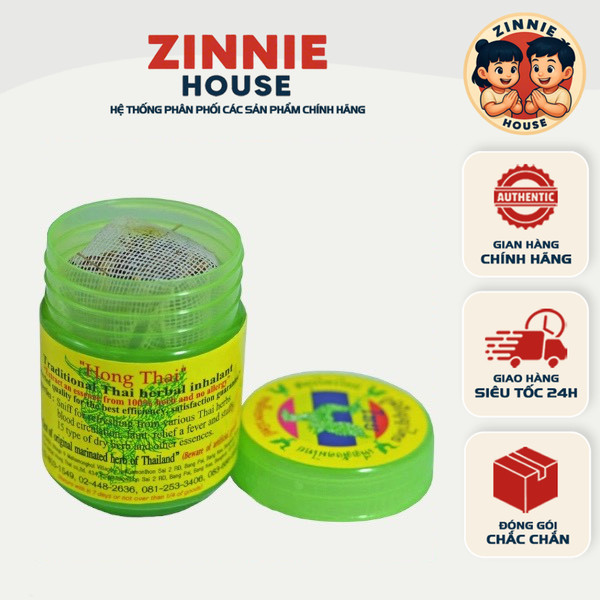 [COMBO 1 LỐ 12] Lọ Hít Thảo Dược Hong Thai - Con Công Thái - Hũ 10gr