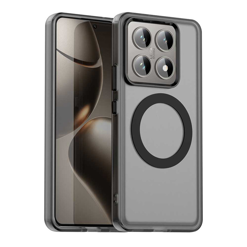 Dành Cho Xiaomi 14T, 14T Pro Ốp điện thoại ELVEV Candy Series Siêu Mỏng Mờ Trong Suốt Cứng PC Mềm TPU Ốp điện thoại