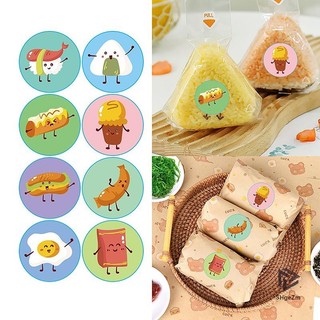 [SHgeZm] 500 Miếng Dán Túi Bao Bì Gạo Tròn Nori Rong Biển Onigiri Túi Miếng Dán Sushi Làm Khuôn Dụng Cụ Phụ Kiện Bento [MỚI]