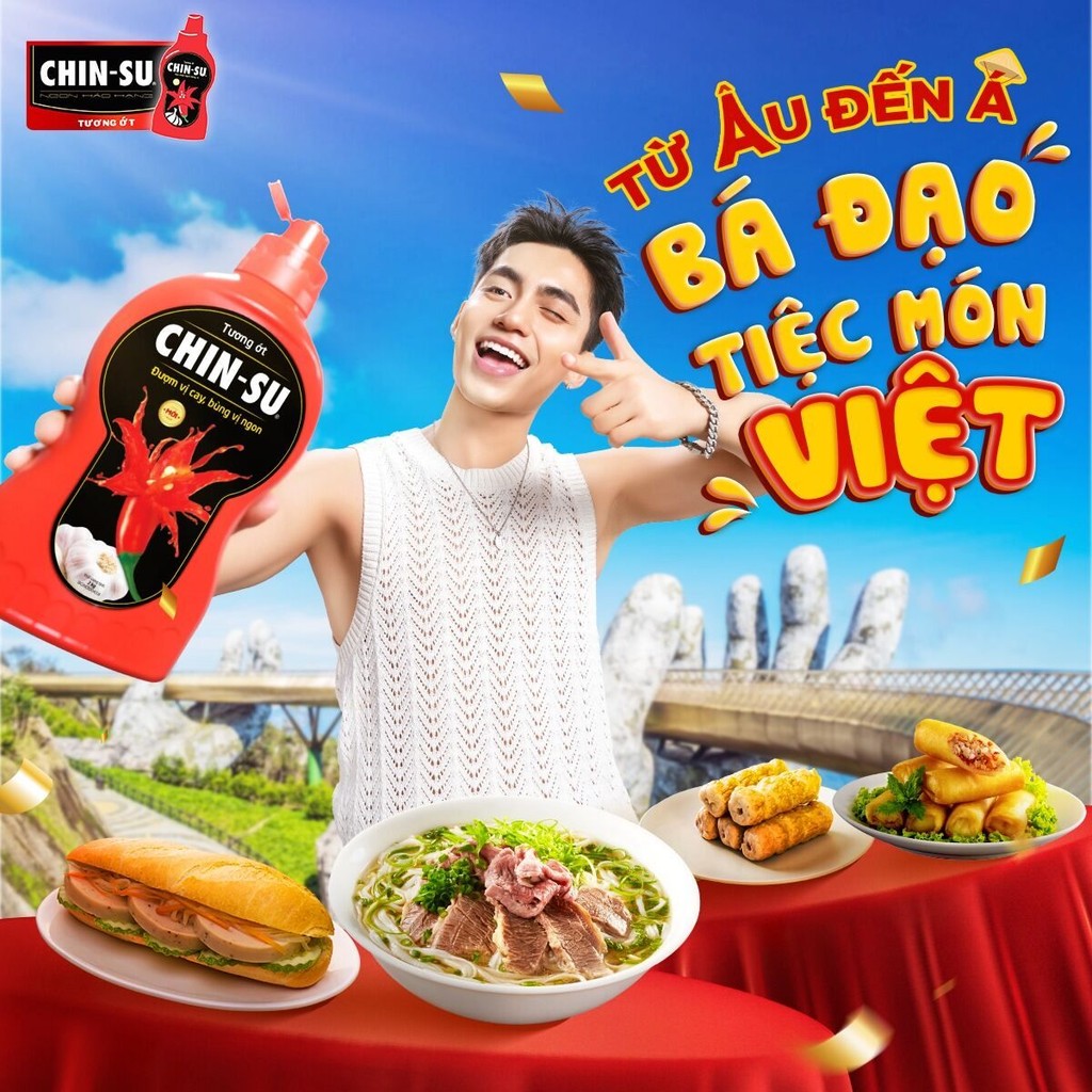[Mới] Tương ớt chinsu đượm vị cay bùng vị ngon tỏi ớt