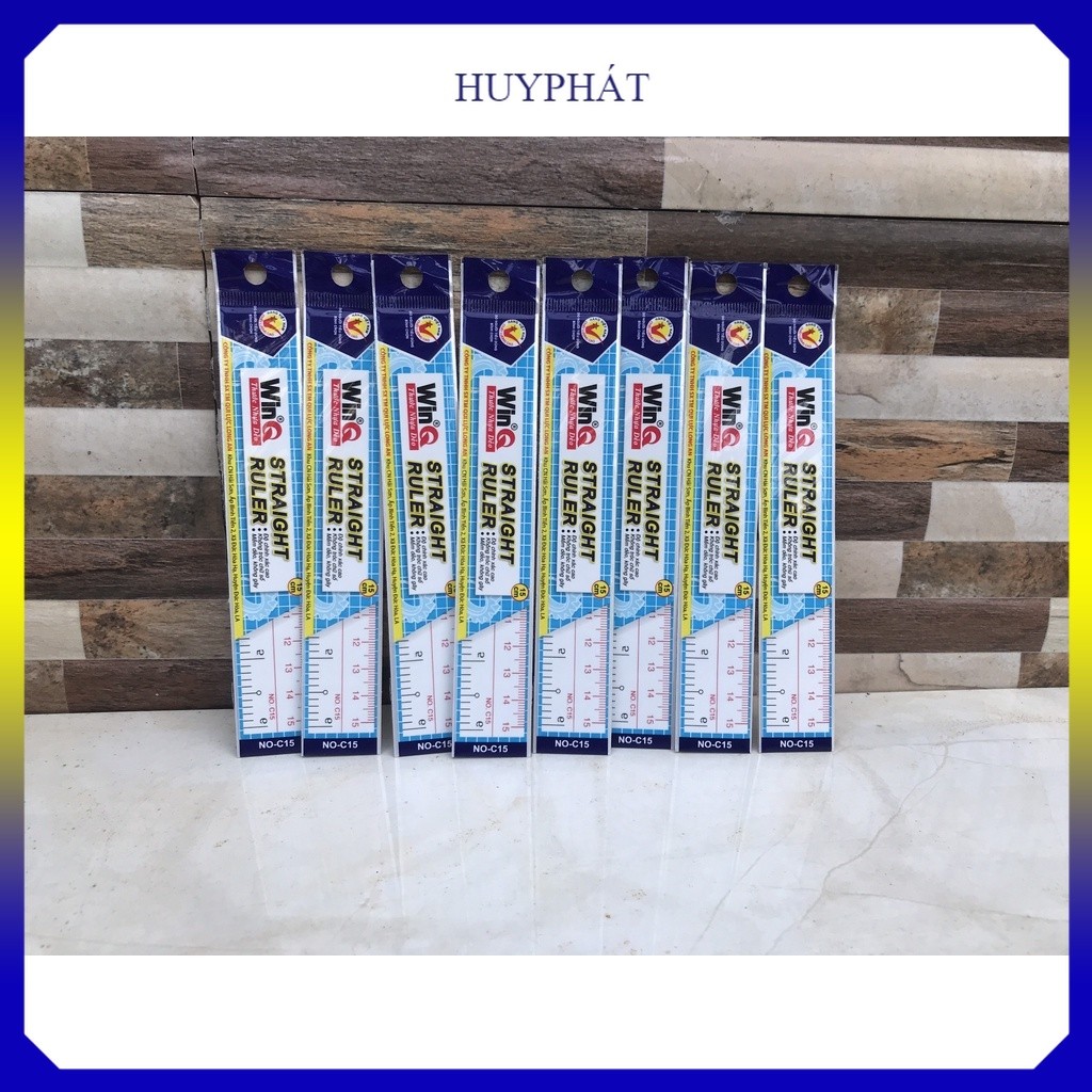 Thước đo/thước kẻ winQ ( 1 cây) 15cm,20cm ,30cm