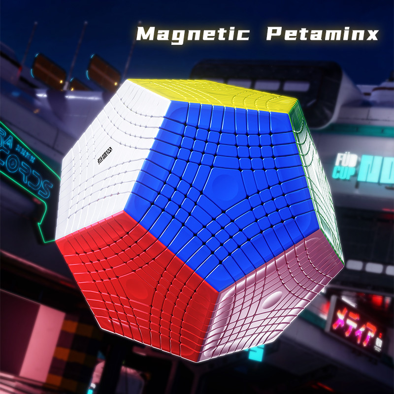 DianSheng Galaxy Petaminx 9x9x9 Magnetic 9x9 Megaminx Magic Cube Stickerless Dodecahedron Profession
