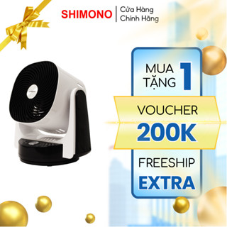 Quạt Tuần Hoàn Không Khí SHIMONO Tạo Luồng Gió Xoắn Ốc Khuếch Tán Không Khí Đều Khắp Phòng SH-9028