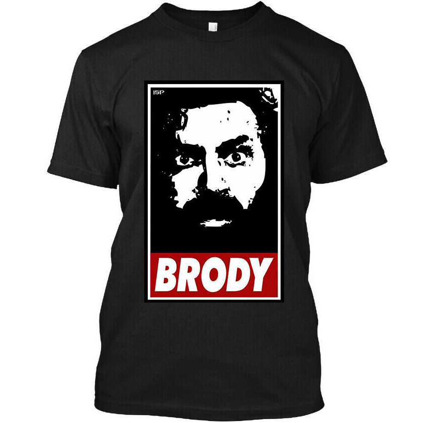Áo thun cổ điển Bruiser Brody chuyên nghiệp mới