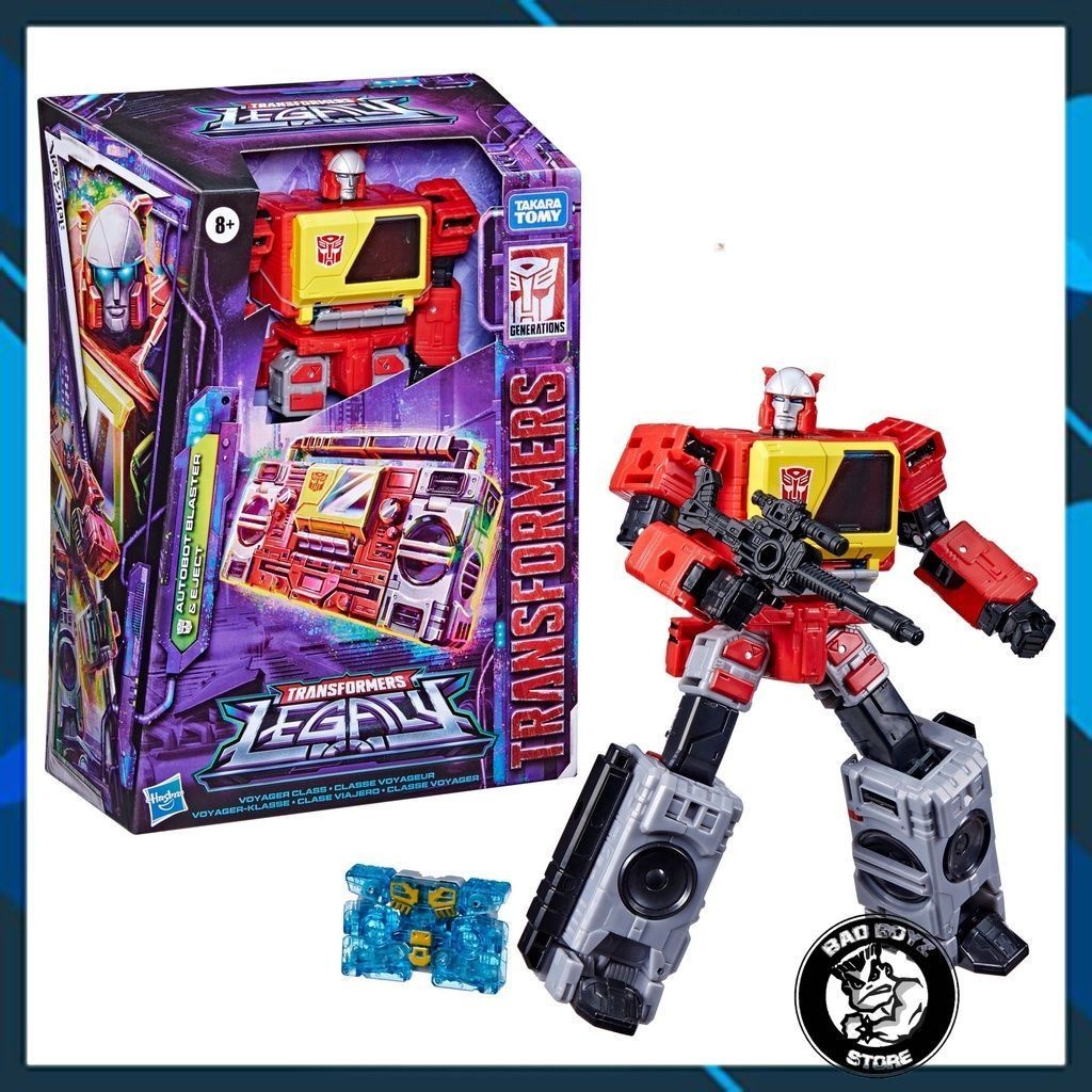 Mô hình robot Hasbro🤖Transformers Generations🤖Legacy Voyager Autobot Blaster & Eject