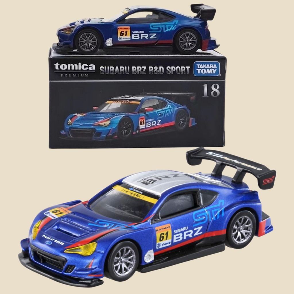 Tomica Subaru Wrx STI Màu Xanh Diecast Mô Hình Xe-Xác Thực Thu Nhỏ Đồ Chơi Cho Người Thu gom & Trẻ E