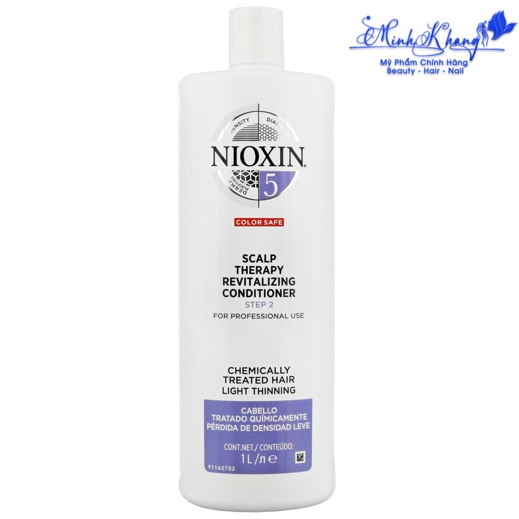 Dầu xả chống rụng tóc Nioxin System 5 Conditioner 1000ml - MK