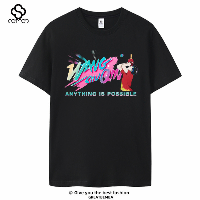 Nhiều Giảm Giá Mùa Xuân Mùa Hè Đội Trung Quốc Bóng Bàn Văn Hóa Áo Sơ Mi Wang Chuqin Sun Yingsha Áo T