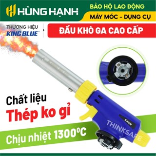  Đầu khò gas mini Kingblue K45M có vòng chỉnh Oxy đèn khò gas nhiệt độ 1300 độ kích thước đầu 22mm 