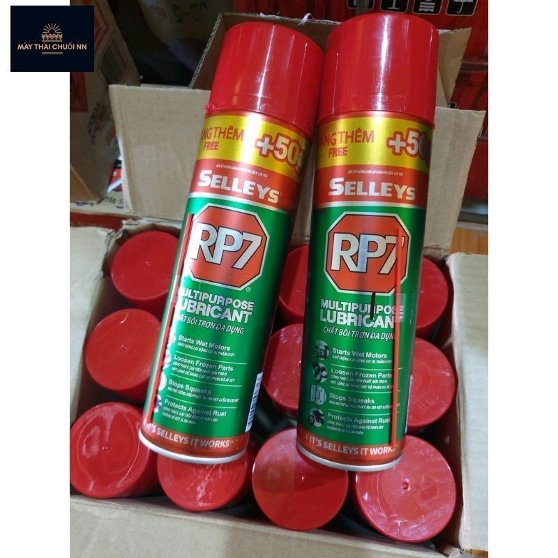 [LOẠI 1] Chai xịt RP7 SELLEYS  350g loại to. Xịt bôi trơn và Bảo Vệ thiết bị, xịt RP7 chống rỉ (chai
