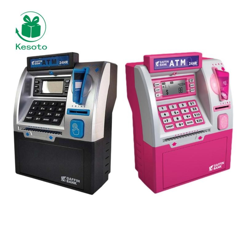 Kesoto ATM Heo Đất Tiết Kiệm Tiền Bình Trang Trí Thiết Thực Đa Năng Tiết Kiệm Tiền Nồi Cho Cửa Hàng 