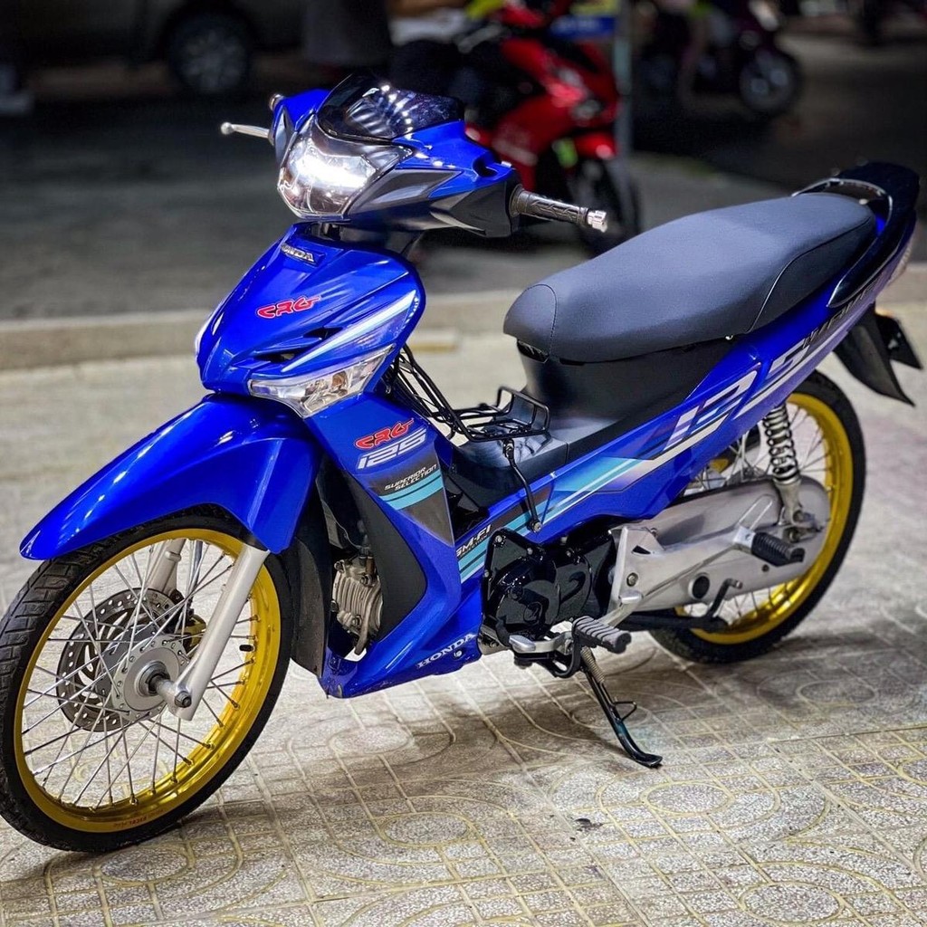 Tem rời future x xanh chế 125 đơn giản đẹp mắt , phối dán đủ màu xe lh shop