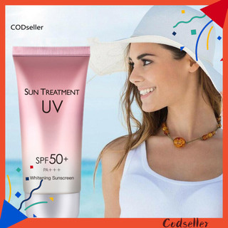 Kem chống nắng CODS SPF50 dành cho nữ Sử dụng ngoài trời Ngăn ngừa tổn thương da Kem chống nắng chống mồ hôi