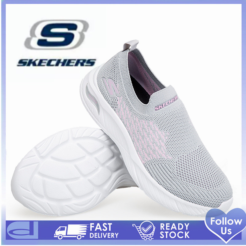 Giày thể thao * Skechers _ _ giày nữ Giày đế bằng nữ Hàn Quốc giày thể thao nữ giày thể thao trượt t