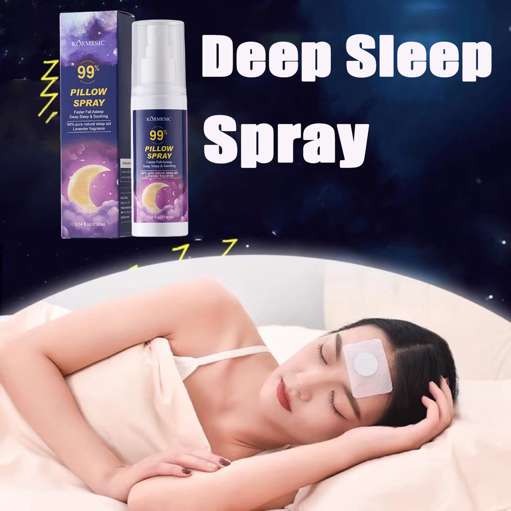 Chai Xịt uống Melatonin hỗ trợ giấc ngủ ngon Pillow Spray（90ML)