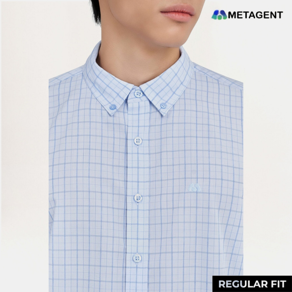 Áo sơ mi nam cổ đức chất liệu BAMBOO cao cấp Metagent MS 16E4339 | BigBuy360 - bigbuy360.vn
