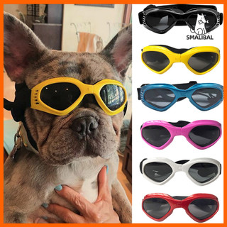 Kính râm cho chó Smalibal Có thể gập lại Chống sương mù Ứng dụng đa cảnh hình trái tim Kính Doggie Đồ dùng cho chó