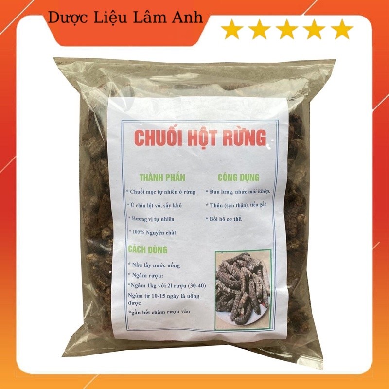1kg chuối hột rừng nguyên quả Tây Bắc