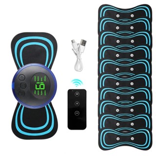 Cổ Lưng Máy Mát Xa Miếng Dán EMS Xung Mini Massage Điện Cho Vai Chân Cổ Tử Cung Cơ Thể Kích Thích Cơ Giảm Đau