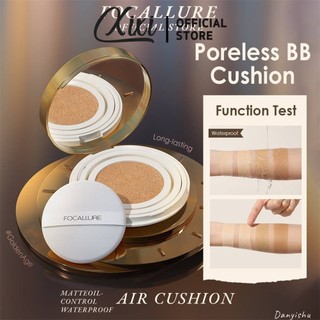 Focallure Nhẹ Matte BB Air Cushion Trang điểm lâu dài Giữ kiểm soát dầu Lỗ chân lông vô hình Mỹ phẩm làm đẹp nữ / Đế nền trang điểm mặt mềm
