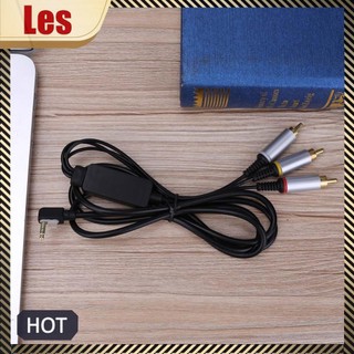 Cáp chuyển đổi A / V bộ chia cổng RCA 1,8 mét cho PSP1000 / 2000 / 3000