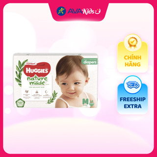 Tã dán siêu cao cấp Huggies Platinum Naturemade M 64 - Bịch