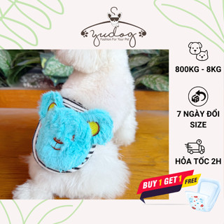  Tã vải dành cho chó đực Tã bỉm vải quấn bụng cho chó đực tái sử dụng nhiều lần 