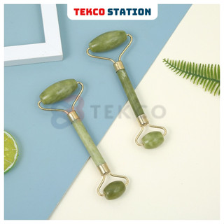 Thanh Đá Lăn Massage Mặt, Mắt, Cổ 2 Đầu - Cây Lăn Massage Mặt Đá Tự Nhiên