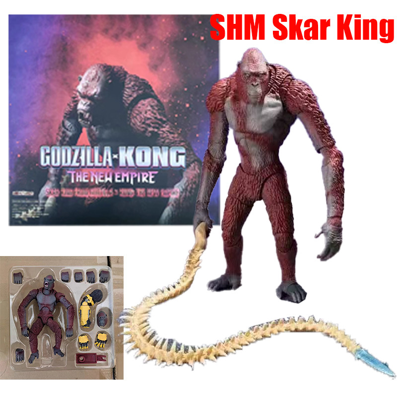 Đồ chơi Godzilla SHM Skar King 2024 Godzilla Minus One 2023 Nhân vật hành động SH Monsterarts Đồ chơ