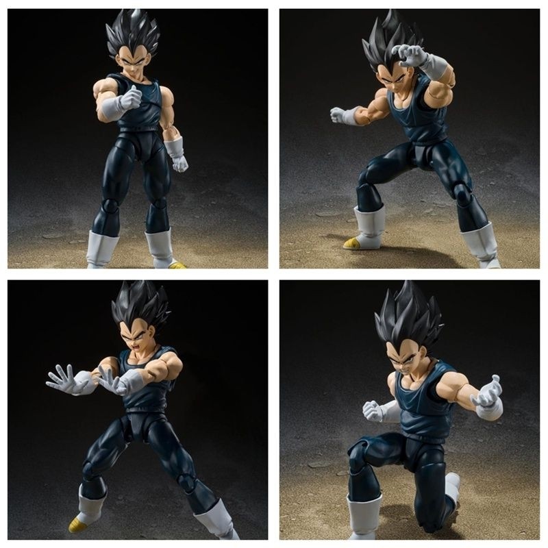 [Hàng có sẵn-Xả hàng tăng doanh số] Mô hình khớp cử động Super Saiyan Vegeta SHF cao 15cm