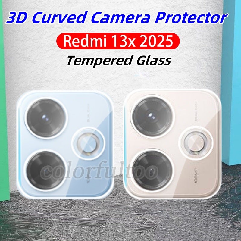 Redmi 13X 2025 Phim Bảo Vệ Camera Trong Suốt Cho Xiaomi Redmi 13X 13 X Redmi13x 4G 5G 3D Cong HD Ful