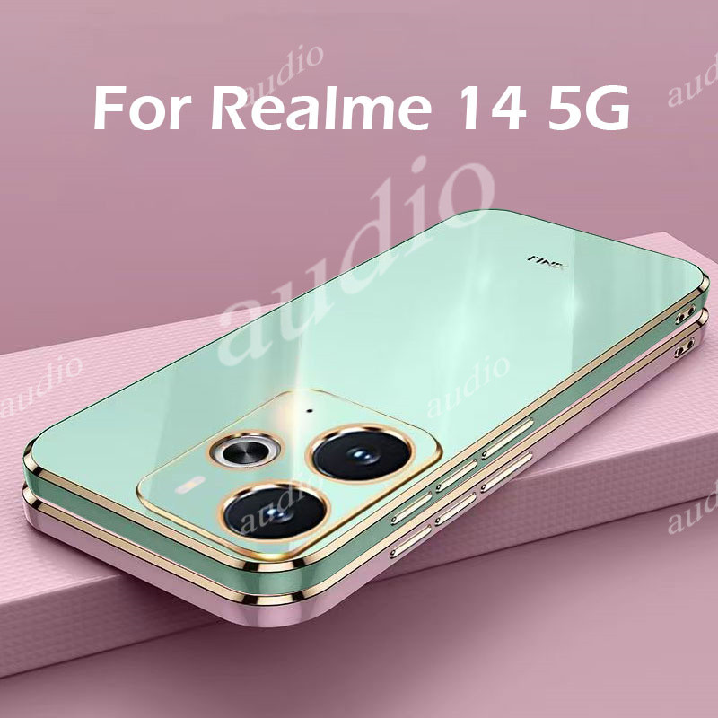 Ốp điện thoại mạ điện sang trọng realme 14 5G cho realme 14 14t Realme14 realme14t 5G 2025 Ốp điện t