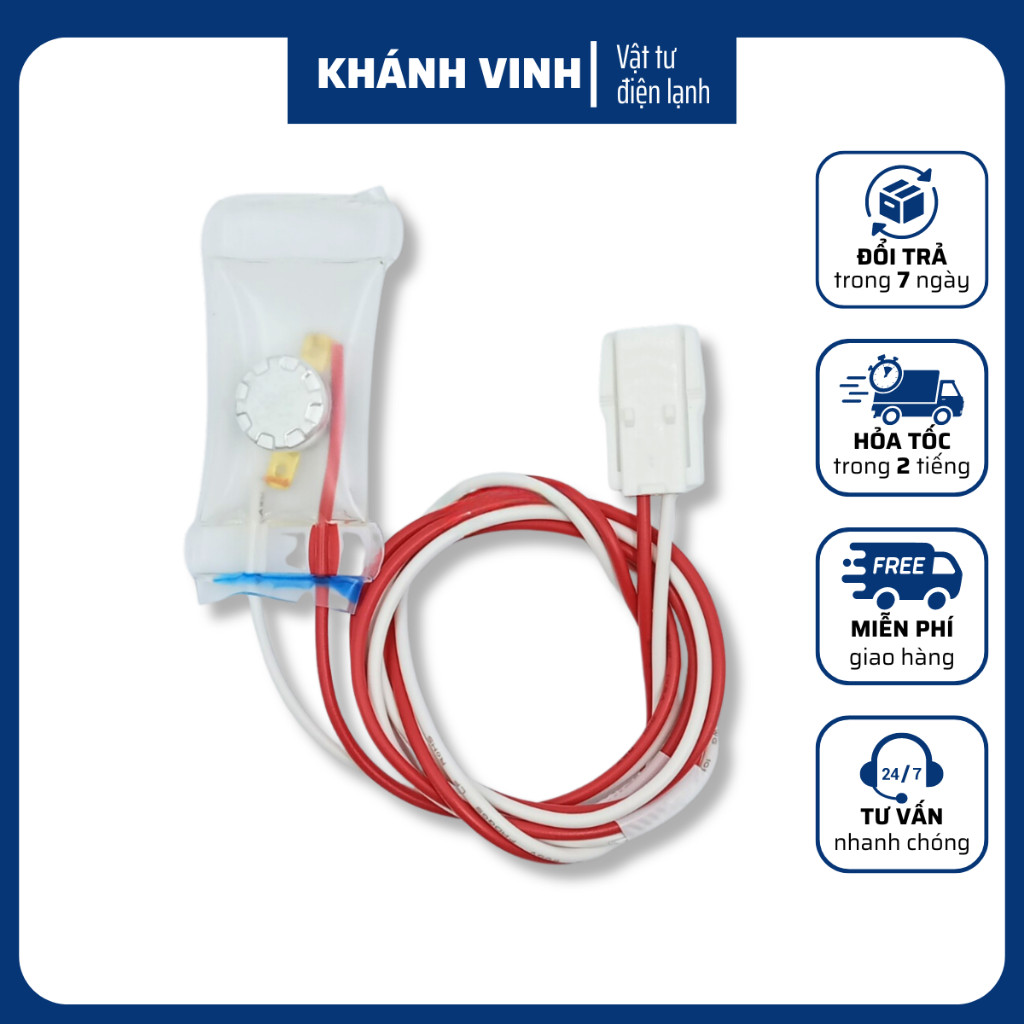 Sò lạnh - âm tủ lạnh Toshiba dây dài, Sò lạnh Toshiba dây đỏ, sò lạnh tủ lạnh Toshiba, cảm biến tủ l