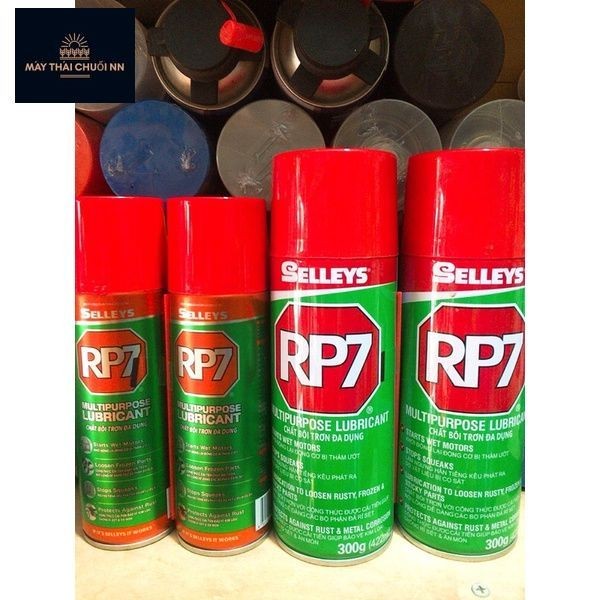 [LOẠI 1] RP7 chính hãng, bình xịt tẩy rỉ sét & bôi trơn kim loại 175g và 350g