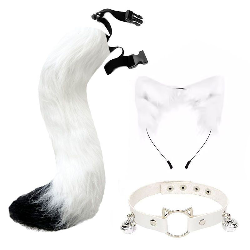 Tai Mèo Đuôi Cosplay Bộ Truyện Tranh Băng Đô Đuôi Sang Trọng Trang Sức Ngày Lễ Đạo Cụ Dự Tiệc | BigBuy360 - bigbuy360.vn