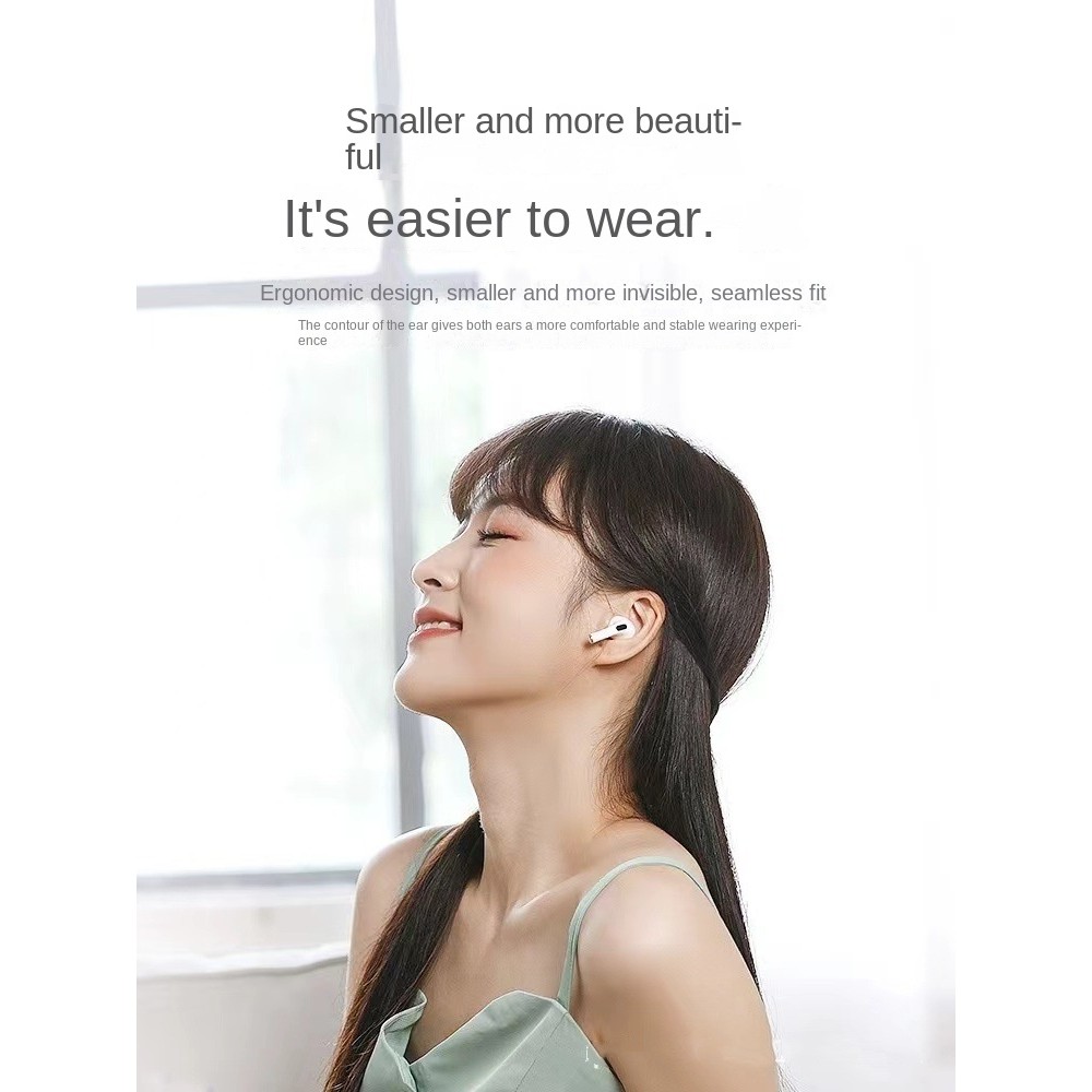 Tai nghe Bluetooth không dây Pro4TWS có tai nghe micrô tích hợp phù hợp cho mọi điện thoại thông minh | BigBuy360 - bigbuy360.vn