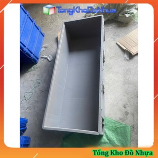  Thùng nhựa L8 kích thước: 1200x500x280mm dùng nuôi cá,nuôi rùa đựng dụng cụ đồ nghề Lọc thùng nhựa cá cảnh  hồ cá cả 