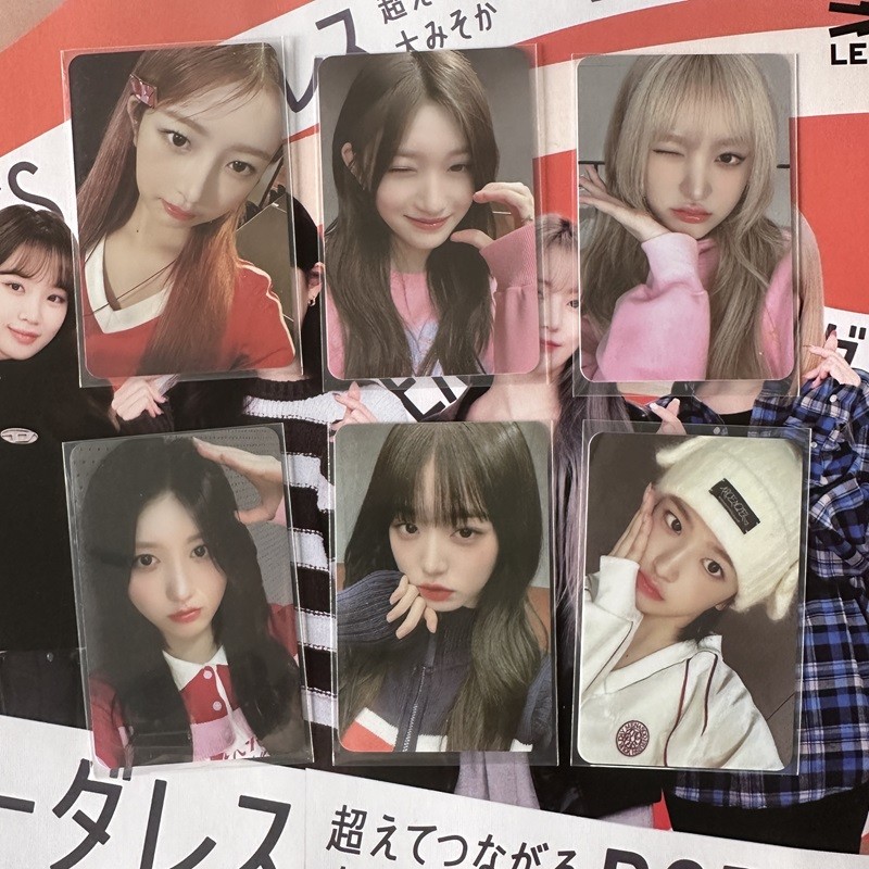 IVE photocard chính thức.Wonyoung Yujin Gaeul LIZ Rei Leeseo