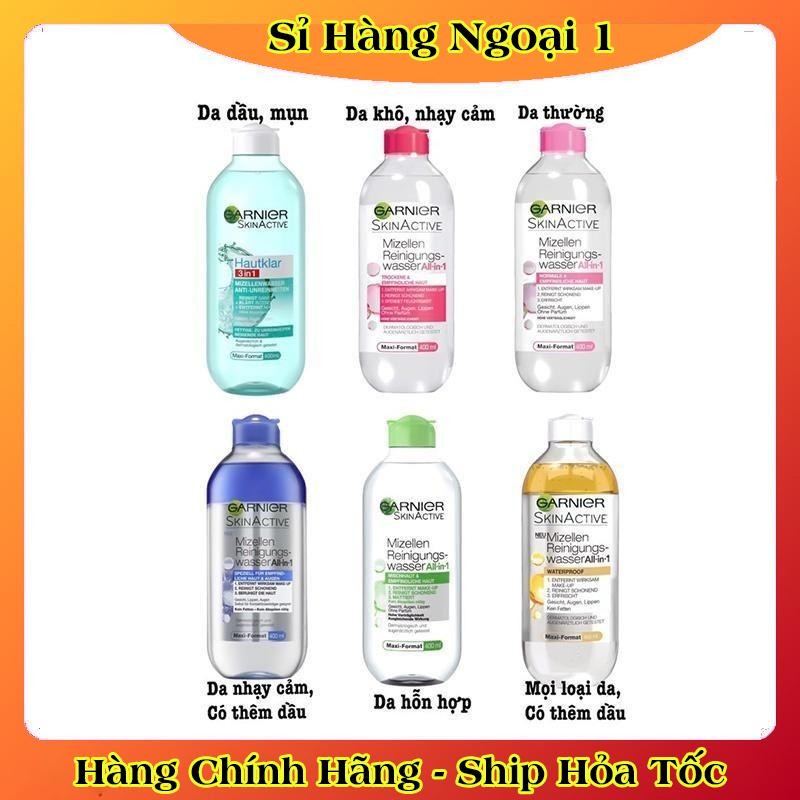 Nước tẩy trang Garnier chuẩn Đức