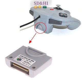Thẻ nhớ SDHI 1Pc Bộ điều khiển Nintendo 64 Bộ điều khiển N64 Thẻ nhớ mở rộng (vn)